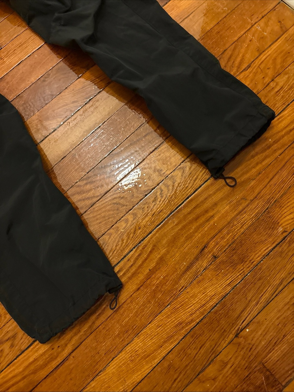 Men's John Elliot Black Drawstring Windbreaker Jogger Pants size Medium - Picture 2 of 9